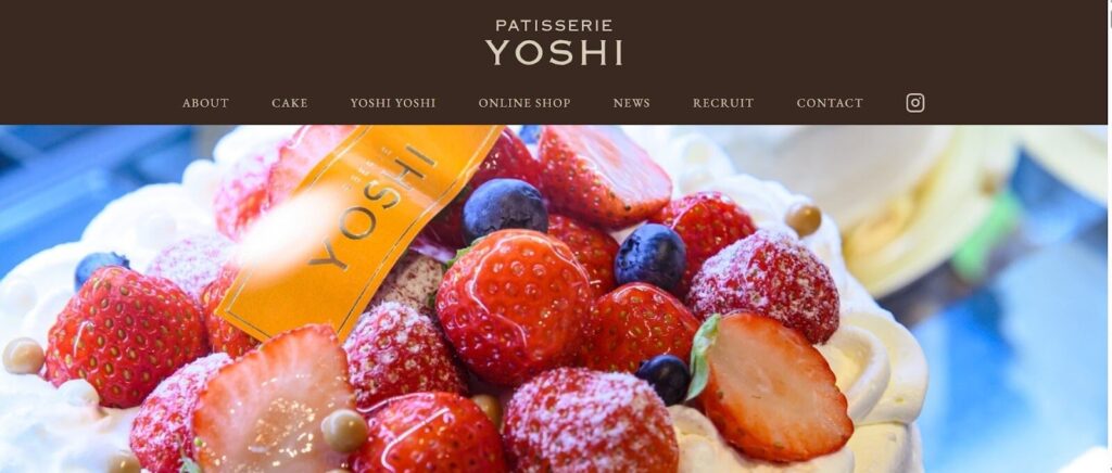 YOSHI.｜芸術的なフォルムに心奪われるモダンパティスリー