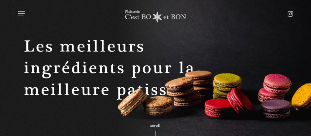 セ・ボー・エ・ボン｜円山に佇む本格フランス菓子店の美しいマカロン
